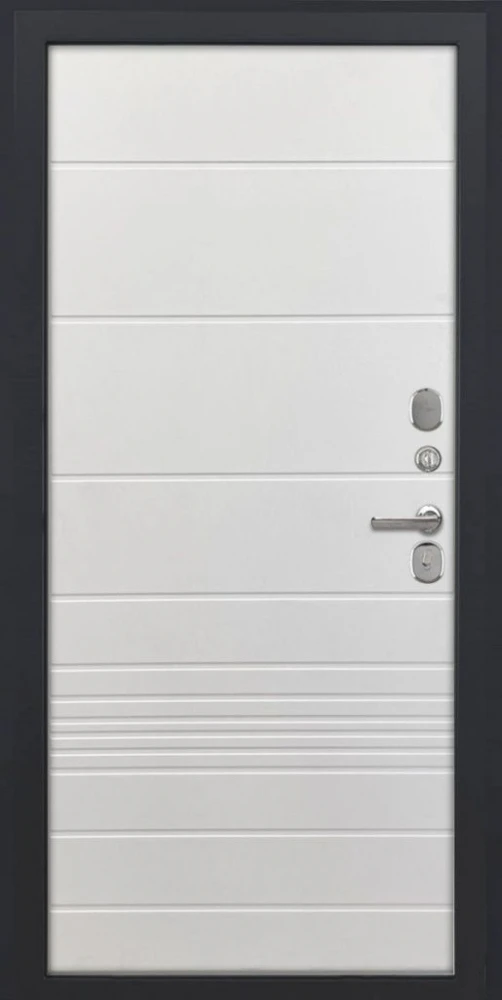 Входная дверь ДвериПРО L-3b ФЛ-700 (10мм, ясень белый) DPRO220617 внутренняя сторона