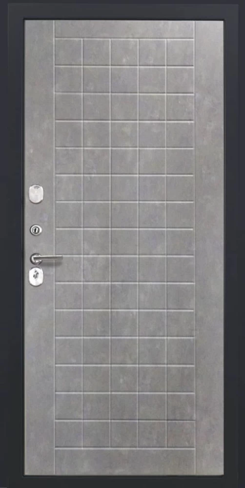 Входная дверь ДвериПРО Квадро ФЛ-256 (10мм, бетон пепельный) DPRO195382 внутренняя сторона