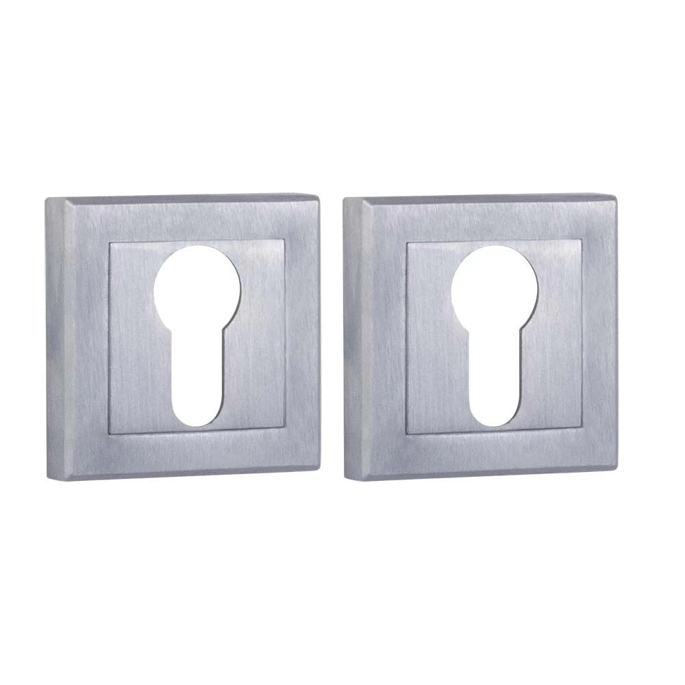 Фото Накладка под цилиндр ET.K.QL52 (ET QL) SSC-16 сатинированный хром