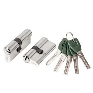 Цилиндровый механизм (A200/90) A2000Key90(40+10+40) SN никель