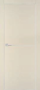 Межкомнатная дверь PX-19 AL кромка с 4-х ст. Бежевый матовый