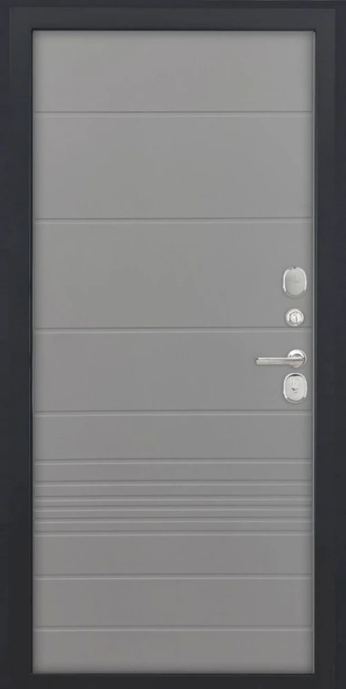 Входная дверь ДвериПРО Квадро ФЛ-700 (10мм, ясень грей) DPRO201099 внутренняя сторона