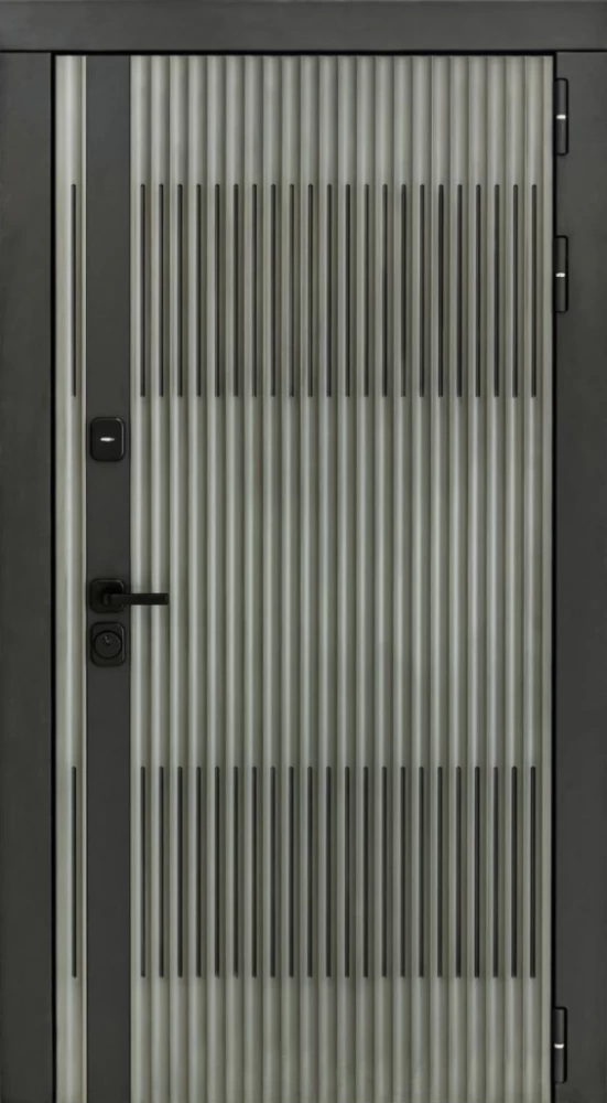 Входная дверь ДвериПРО Elfy ФЛ-256 (10мм, бетон снежный) DPRO196463 внешняя сторона