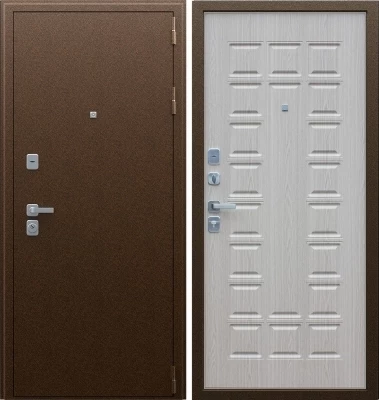 Дверь Спартак беленный дуб