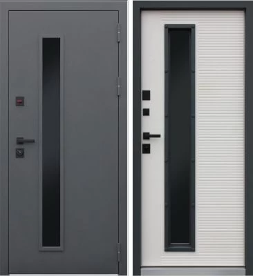 Дверь Тренто с Окном Терморазрыв 3К