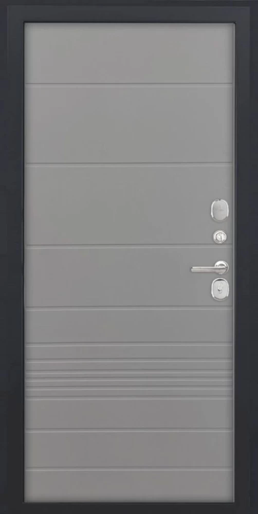 Входная дверь ДвериПРО Берген ФЛ-700 (10мм, ясень грей) DPRO195485 внутренняя сторона