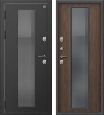 Дверь Термо-1000 Пепельный муар - Миндаль