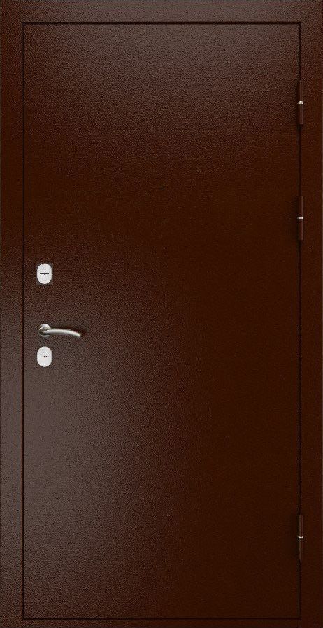 Входная дверь ДвериПРО L Термо СБ-1 (ст. белое, 16мм, беленый дуб) DPRO196861 внешняя сторона